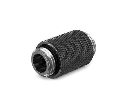 PrimoChill Dual Male G 1/4in. SX Rotary Extension Coupler - Satin Black