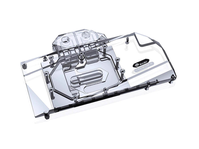 Bykski Full Coverage GPU Water Block and Backplate for Colorful iGame Battle-Axe RTX 3060Ti 8G (N-IG3060TIZF-X)