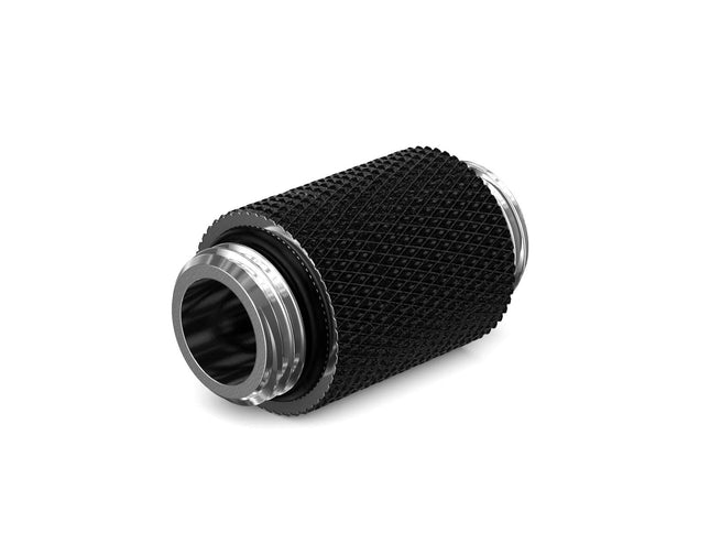 PrimoChill Dual Male G 1/4in. SX Rotary Extension Coupler - TX Matte Black
