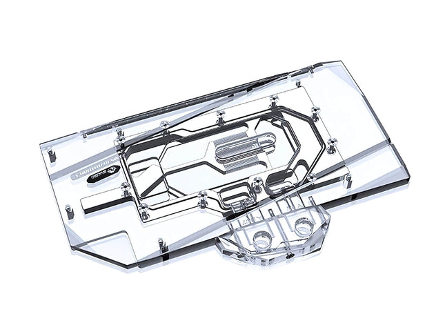 Bykski Full Coverage GPU Water Block and Backplate for MSI RTX 3060/3070 Gaming X Trio (N-MS3070TITRIO-X)