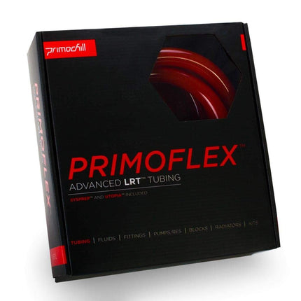 PrimoFlex Advanced LRT Flexible Tubing - 7/16in.ID x 5/8in.OD - Retail Bundle (10ft pack) - Bloodshed Red - Bloodshed Red