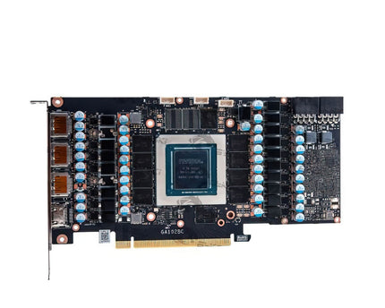 Bykski Full Coverage GPU Water Block and Backplate for Colorful iGame Battle-Axe RTX 3090/3080 (N-IG3090ZF-X)