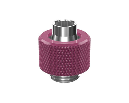 PrimoChill SecureFit SX - Premium Compression Fitting For 3/8in ID x 1/2in OD Flexible Tubing (F-SFSX12) - Available in 20+ Colors, Custom Watercooling Loop Ready - PrimoChill - KEEPING IT COOL Magenta