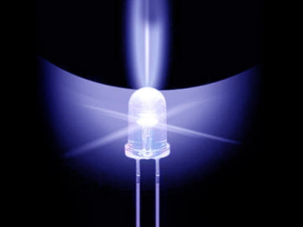 10mm LED Bulb - Blue - 50 Pack