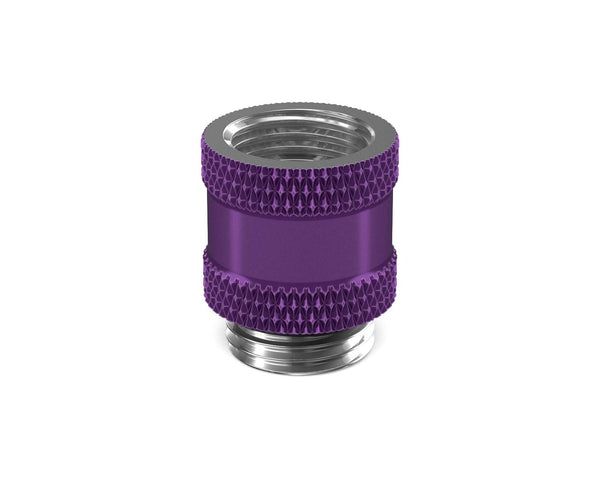 PrimoChill Male to Female G 1/4in. 15mm SX Extension Coupler - Candy Purple
