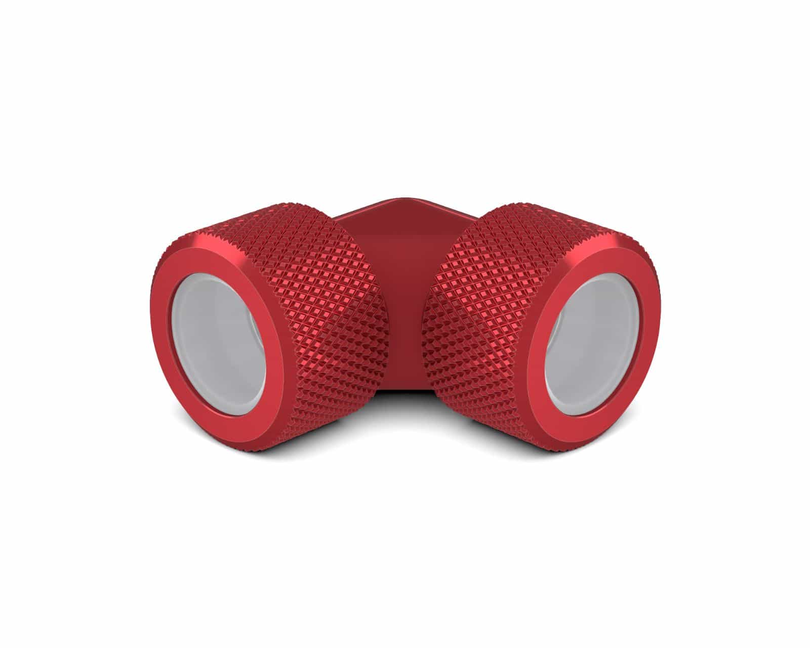 PrimoChill 16mm Rigid SX 90 Degree Fitting Set - Candy Red