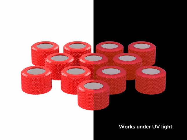 PrimoChill RMSX Replacement Cap Switch Over Kit - 14mm - PrimoChill - KEEPING IT COOL UV Red