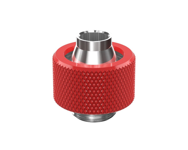 PrimoChill SecureFit SX - Premium Compression Fitting For 3/8in ID x 5/8in OD Flexible Tubing (F-SFSX58) - Available in 20+ Colors, Custom Watercooling Loop Ready - PrimoChill - KEEPING IT COOL Razor Red