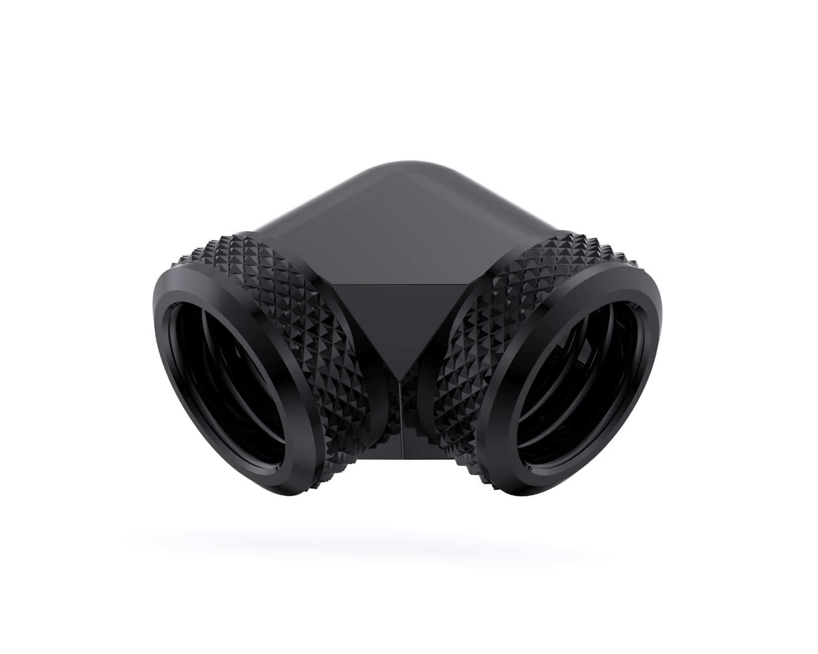 Bykski 16mm OD Rigid Tubing 90 Degree Fitting (CC-DB90L16-X) - Black