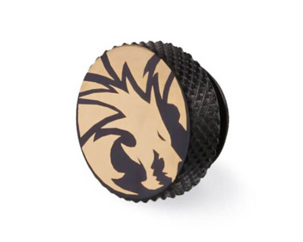 Bykski G 1/4 Knurled Stop Plug - Black (B-PD5) - Black