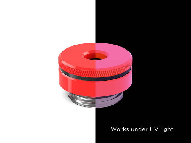 PrimoChill SX Pressure Check Valve - UV Red