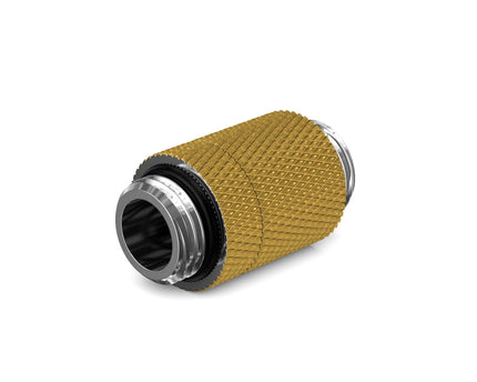 PrimoChill Dual Male G 1/4in. SX Rotary Extension Coupler - Gold