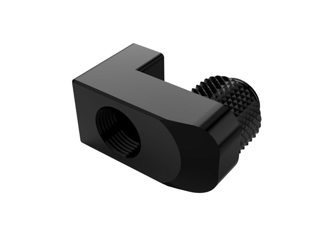 Bykski G 1/4in. Male to Female Supported Rotary Offset Fitting (CC-HR-15-X) - Black
