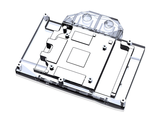 Bykski Full Coverage GPU Water Block and Backplate for iGame RTX 3060 bilibili E-sports Edition 12G (N-IG3060-X)