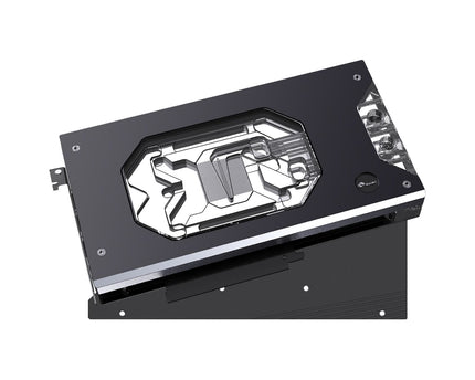 Bykski Armored End Port GPU Waterblock with Backplate For Galax GeForce RTX 5090 D Luna OC (N-GY5090DXY-X)