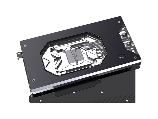 Bykski Armored End Port GPU Waterblock with Backplate For Galax GeForce RTX 5090 D Luna OC (N-GY5090DXY-X)