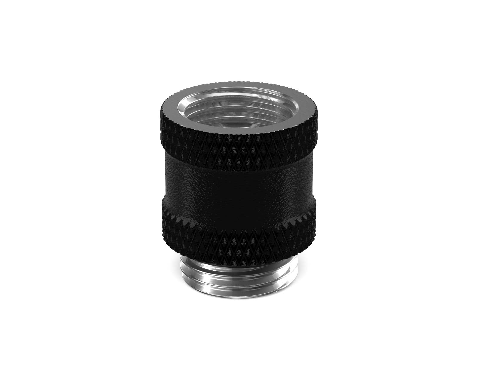 PrimoChill Male to Female G 1/4in. 15mm SX Extension Coupler - TX Matte Black