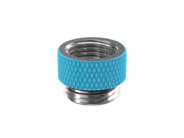 PrimoChill Male to Female G 1/4in. 7.5mm SX Extension Coupler - Sky Blue
