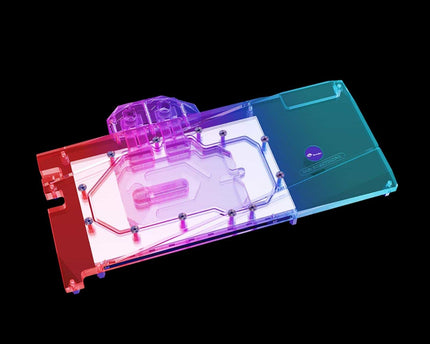 Bykski Full Coverage GPU Water Block and Backplate for GALAXY RTX 3090Ti HOF OC Lab Edition (N-GY3090TIHOF-X)