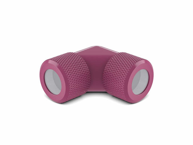 PrimoChill 12mm Rigid SX 90 Degree Fitting Set - Magenta