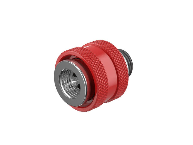 PrimoChill Male to Female G 1/4 SX Mini Pull Drain Valve - Razor Red