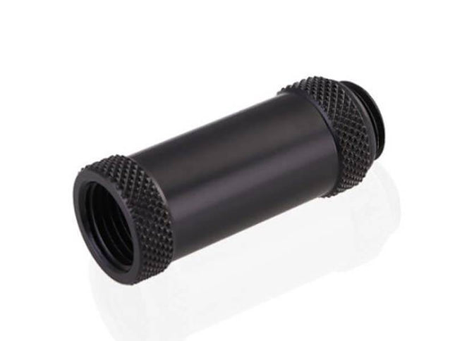 Bykski G 1/4in. Male/Female Extension Coupler - 40mm (B-EXJ-40) - Black