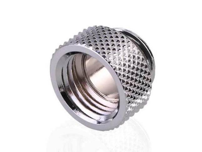 Bykski G 1/4in. Male/Female Extension Coupler - 7.5mm (B-EXJ-7.5) - Silver