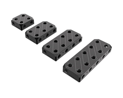 Bykski Versatile POM Fluid Distribution/Routing Block Engineered For 24-Hour Reliability (B-DP-4WAY-X)