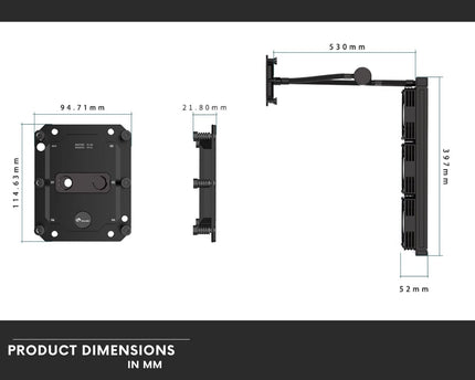 Bykski Durable 3x120mm 4U Server AIO Liquid CPU Cooler For Dual ARM S5000C 64 - Continuous Usage
