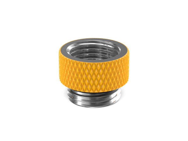 PrimoChill Male to Female G 1/4in. 7.5mm SX Extension Coupler - Yellow