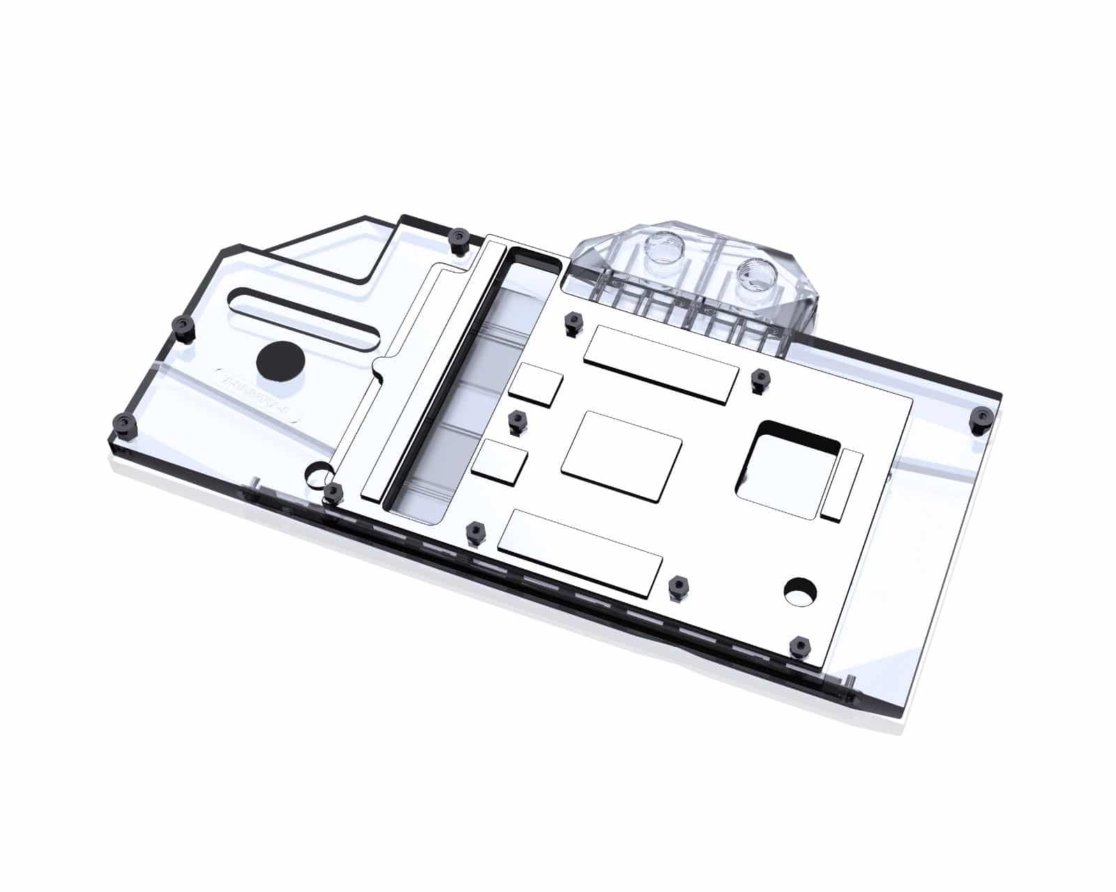 Xfx Gpu Backplate Bykski Full Coverage GPU Water Block and Backplate For XFX RX6800 Over ...