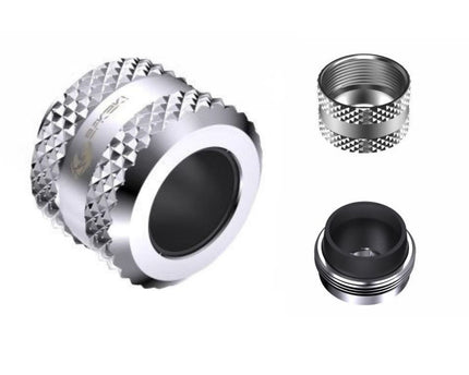 Bykski Anti-Off Rigid 16mm OD Fitting (B-FTHTJ-L16) - White