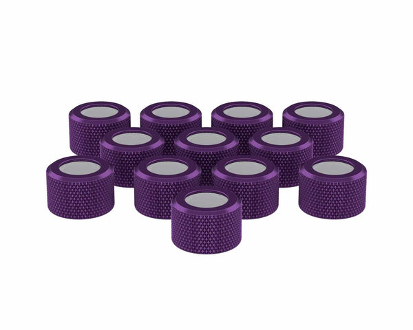 PrimoChill RMSX Replacement Cap Switch Over Kit - 12mm - Candy Purple