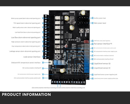 Bykski SPD 4U Rackmount Server Liquid Cooling Unit - 8 GPU Optimized Thermal Solution (B-640TK100-SPD-X)