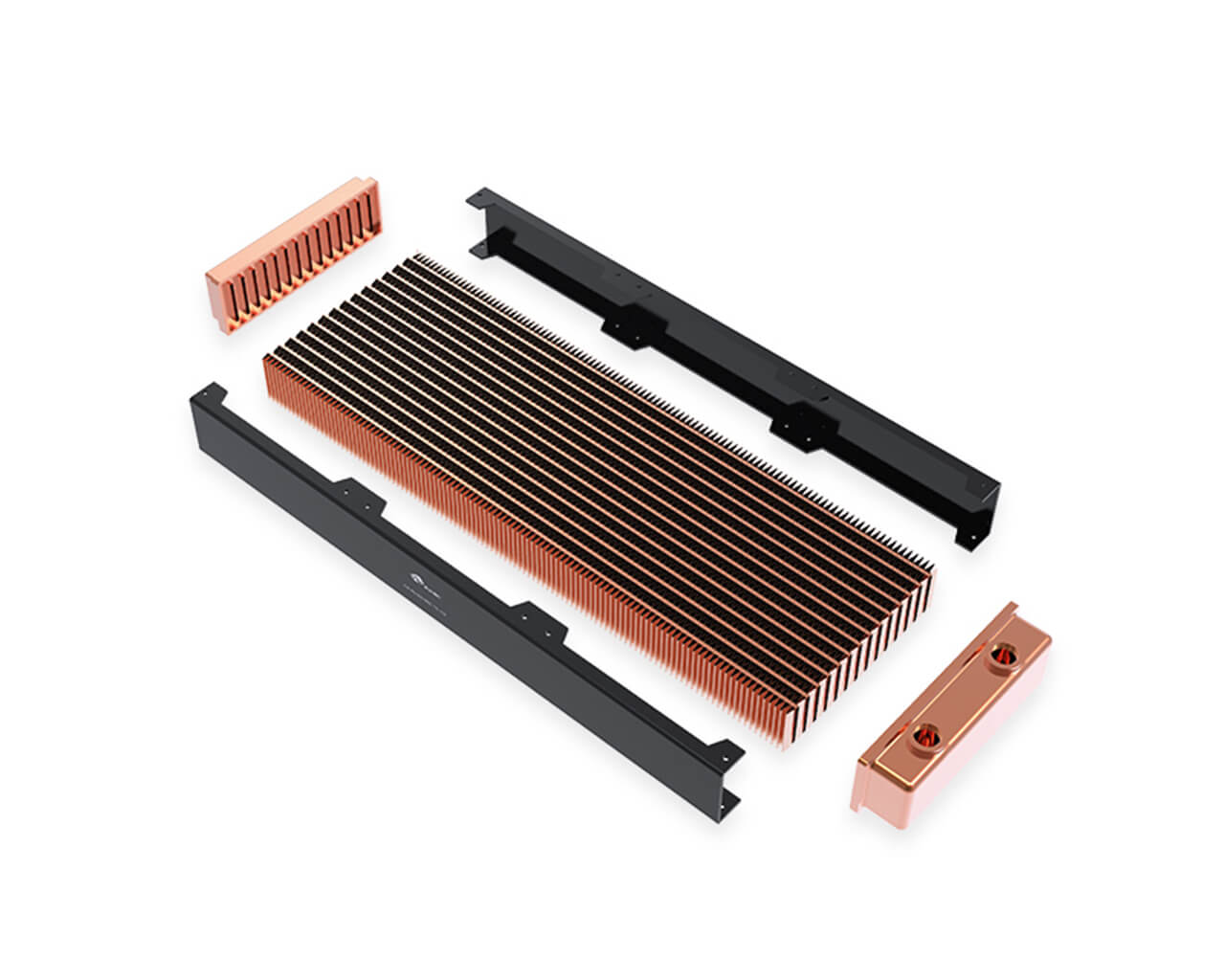 Rc350f Radiator Bykski 360mm x 40mm RC Series Radiator, 120mm x 3, Triple Fan (CR-RD36 ...