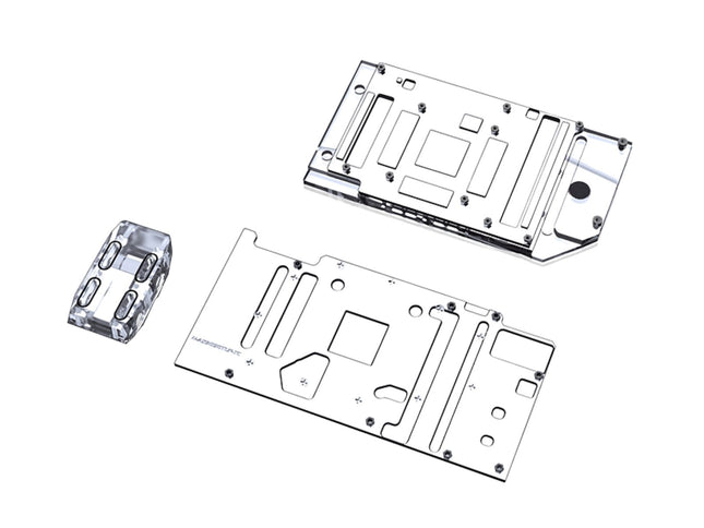 Bykski Full Coverage GPU Water Block w/ Integrated Active Backplate for ASUS TUF RTX 3090 24G GAMING (N-AS3090TUF-TC-V2)