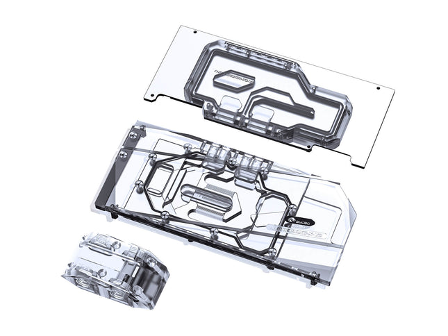 Bykski Full Coverage GPU Water Block w/ Integrated Active Backplate For Zotac RTX 3090 GAMING OC (N-ST3090XG-TC)