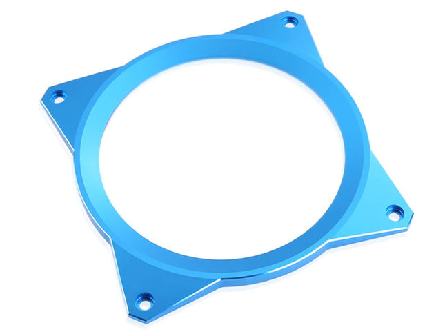 Bykski 120mm Aluminum Fan Cover (B-FAN-COV) - Blue