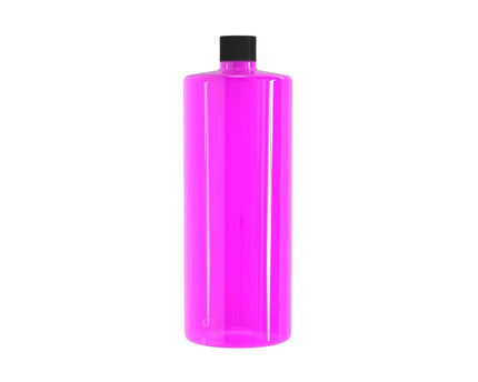 PrimoChill Base - Computer WaterCooling High Purity Deionized Water, No Protection, Add your Additives/Inhibitors, Proudly Made in The USA (32oz/.9L) - Transparent - UV Pink