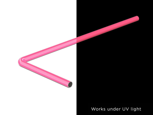 PrimoChill SX Pre-Bent 14mm ID x 16mm OD Rigid Copper Tube - UV Pink