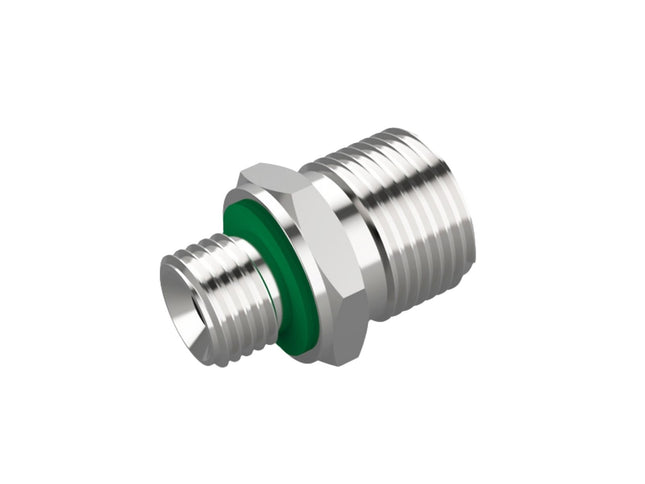 Bykski Stainless Steel Durable Server P-Lok DIY Fitting - G 3/8 to 22mm Threaded Coupler (CC-DTJ-SR-22-06)