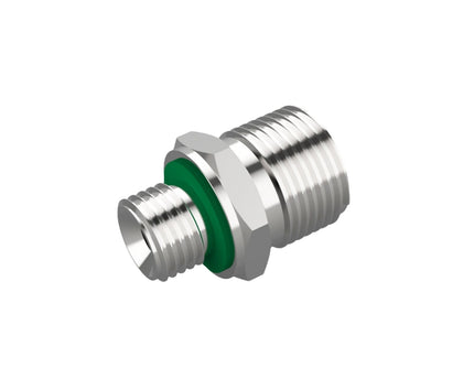 Bykski Stainless Steel Durable Server P-Lok DIY Fitting - G 1/2 to 18mm Threaded Coupler (CC-DTJ-SR-18-08)