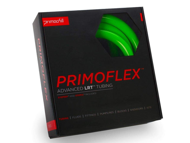 PrimoFlex Advanced LRT Flexible Tubing - 7/16in.ID x 5/8in.OD - Retail Bundle (10ft pack) - UV Pearl Green - Pearl UV Green