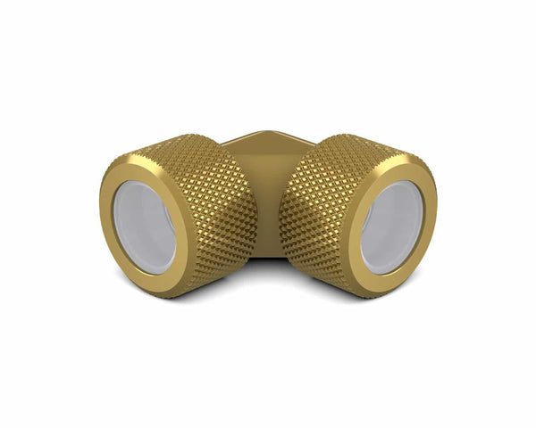 PrimoChill 16mm Rigid SX 90 Degree Fitting Set - Candy Gold