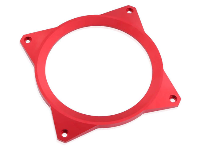 Bykski 120mm Aluminum Fan Cover (B-FAN-COV) - Red