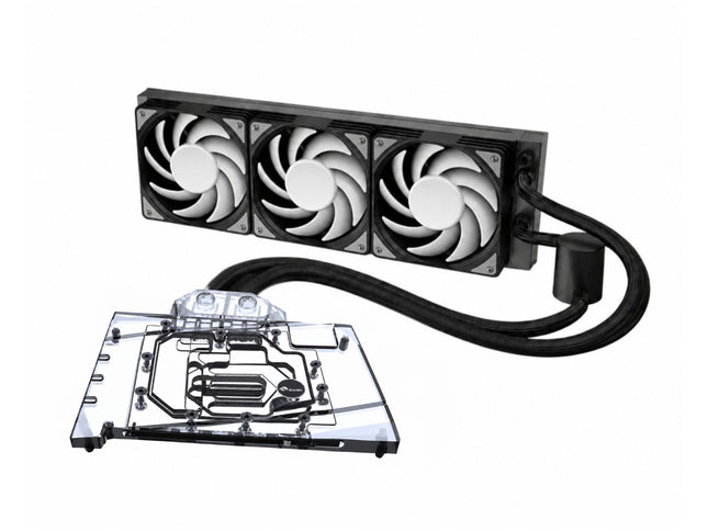 Bykski 360mm AIO Liquid GPU Cooler For GIGABYTE Radeon RX 9070 XT GAMING OC 16GB (B-FRD-GV9070GMOC-X-360)