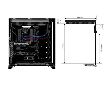 Bykski 360mm AIO Liquid GPU Cooler For Sapphire RX 7900 XTX (B-FRD-SP7900XTX-360)