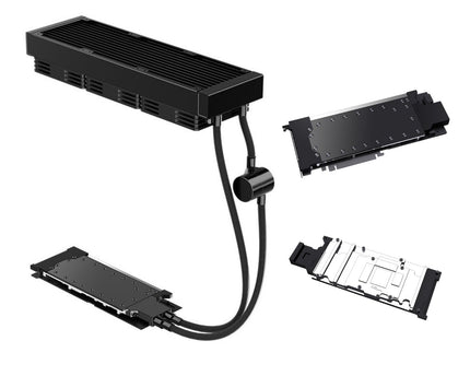 Bykski Durable 360mm AIO Liquid GPU Cooler For NVIDIA GeForce RTX 4080 SUPER 32GB (B-FRD-RTX4080S-SR-360)