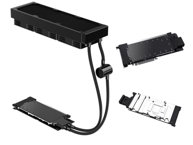 Bykski Durable 360mm AIO Liquid GPU Cooler For NVIDIA GeForce RTX 4080 SUPER 32GB (B-FRD-RTX4080S-SR-360)