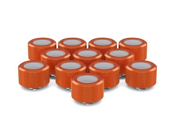 PrimoChill 16mm OD Rigid SX Fitting - 12 Pack - PrimoChill - KEEPING IT COOL Candy Copper
